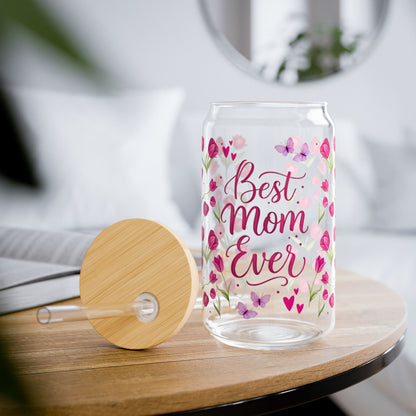 Best Mom Ever Tulip Floral Print – Mother’s Day 11 oz