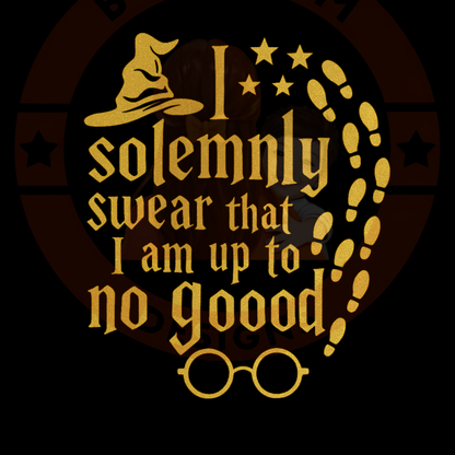 I Solemnly Swear Sweatshirt – Magical Quote Cozy Crewneck