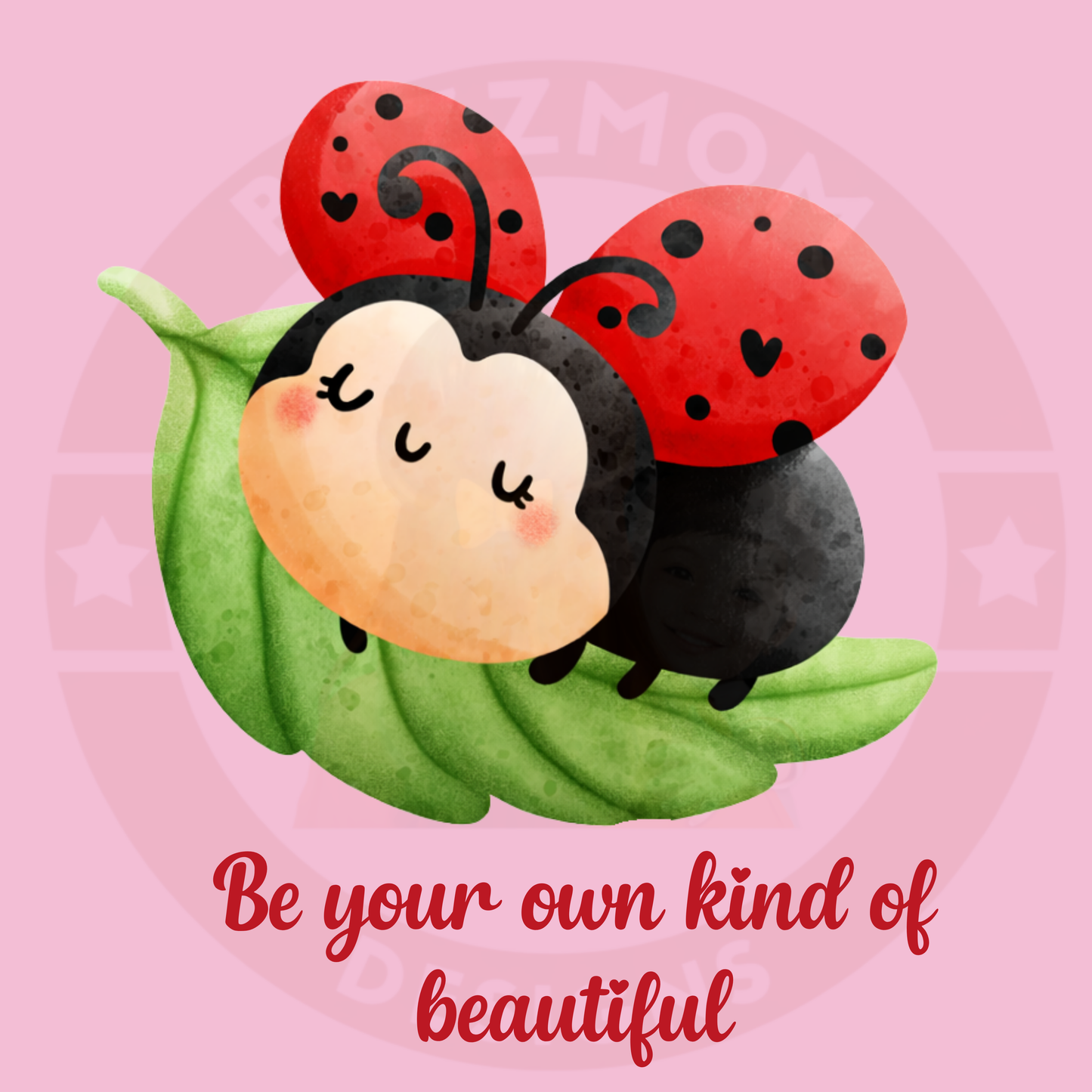 “Be Your Own Kind of Beautiful” Ladybug T-Shirt – Kids Graphic Tee