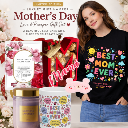 💝 Mother’s Day Luxury Gift Hamper – Pamper Gift Set (Limited Edition)